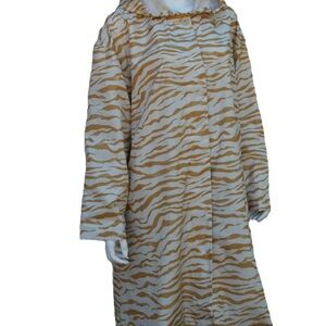 #498 Tigar Stripe Rain Coat